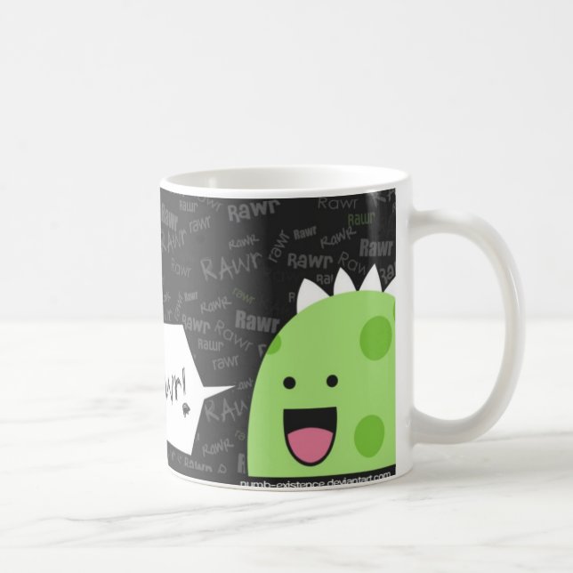 De dinosaures tasse de Rawr ainsi (Droite)