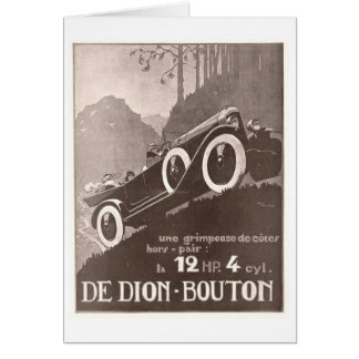 De Dion Bouton Vintage Ad