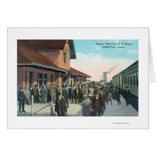 De-Embarquement de passagers de train