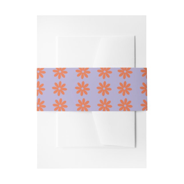 De Faire-part Bandeau ventral d'invitation Daisy (Devant example)