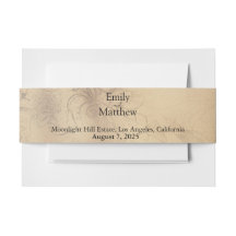 Élégance Gothique Victorienne Invitation Bandeau
