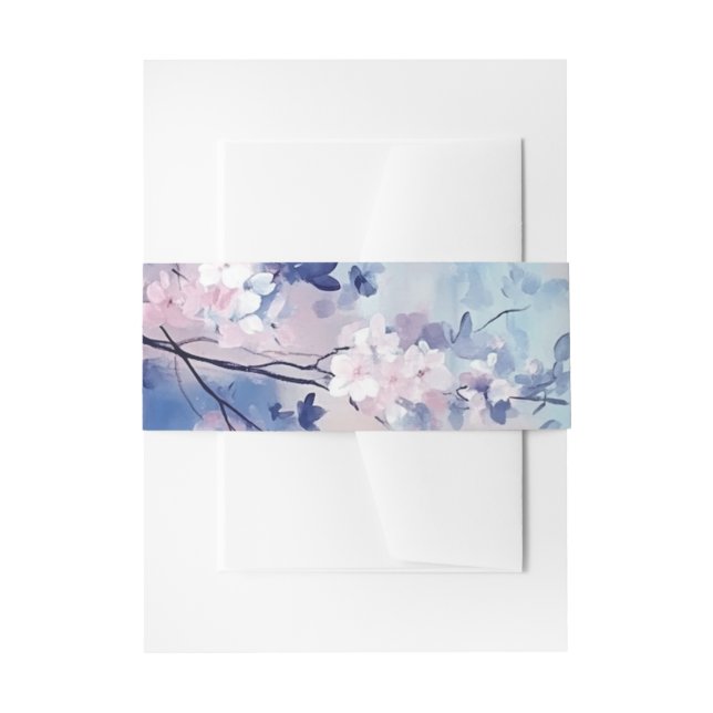 De Faire-part Invitation Aiko Bandeau Ventre (Devant example)