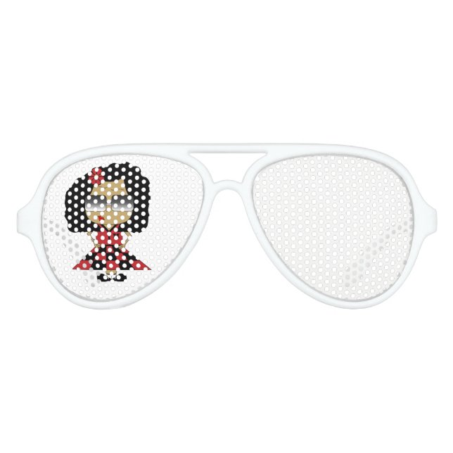 De Fête Aviateur Lunettes Marcedes (Devant)