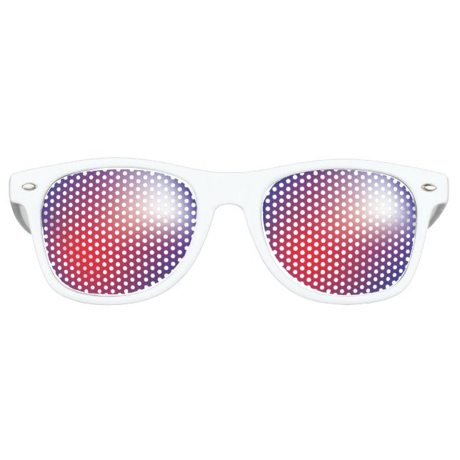 De Fête Retro lunettes stupides (Devant)