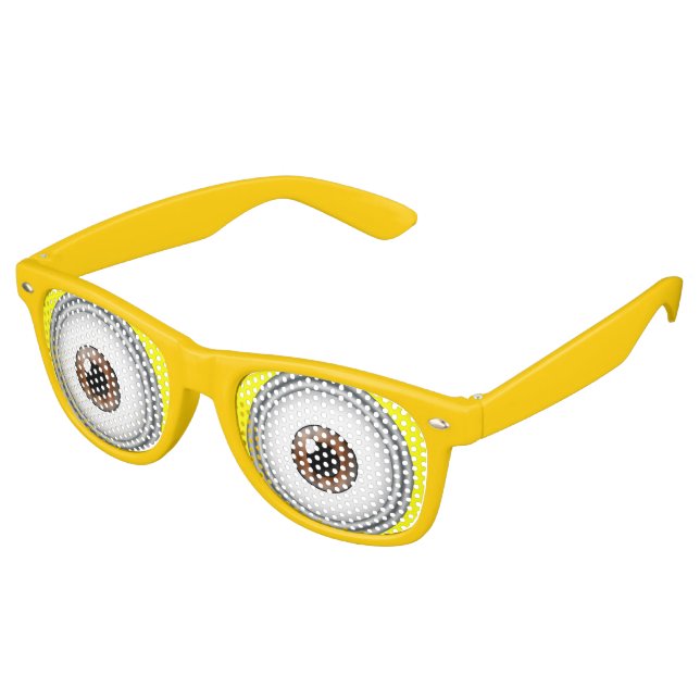 De Fête Retro Yellow Eyes Cartoon Goggle Party Costume lunettes (Angulaire)
