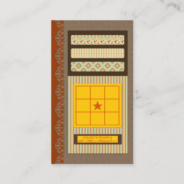 De Fidélité Carte acheteur fréquent motif (Devant)