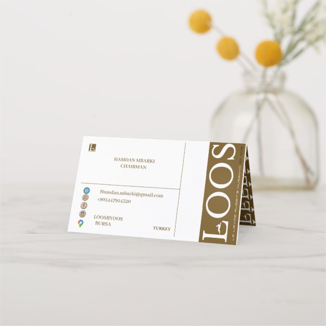 DE FIDÉLITÉ CARTE LOOS LOYALTY (Dos)