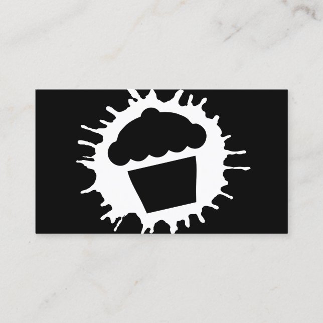 De Fidélité carte noire cupcake splatz (Devant)