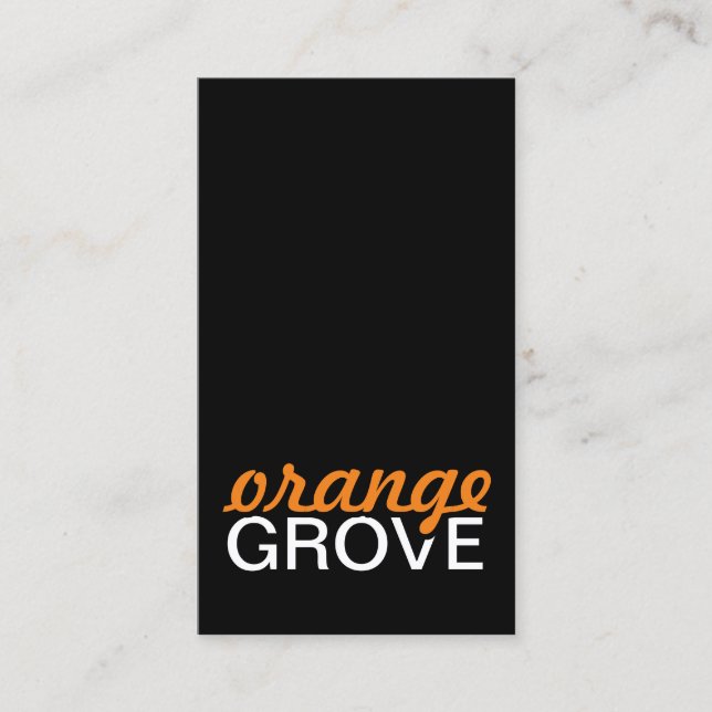 De Fidélité carte perforante orange grove (Devant)