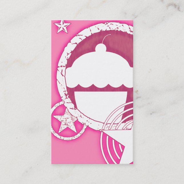 De Fidélité carte punch cupcake starz (Devant)
