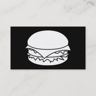 De Fidélité carte punch hamburgers blancs