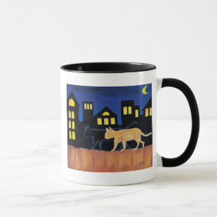 De filles de nuit tasse de café ""