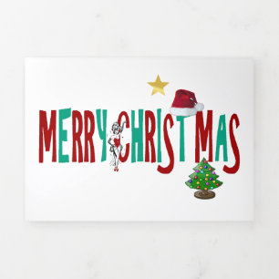 De Fin D'année Trois Volets Las Vegas Hotel & Casino Tripli Lettre pliée Carte