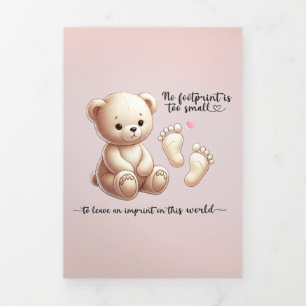 De Fin D'année Trois Volets Pas d'empreinte trop petite carte