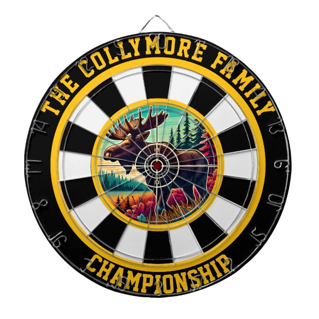 De Fléchettes Grande cible d'orignal (Devant)