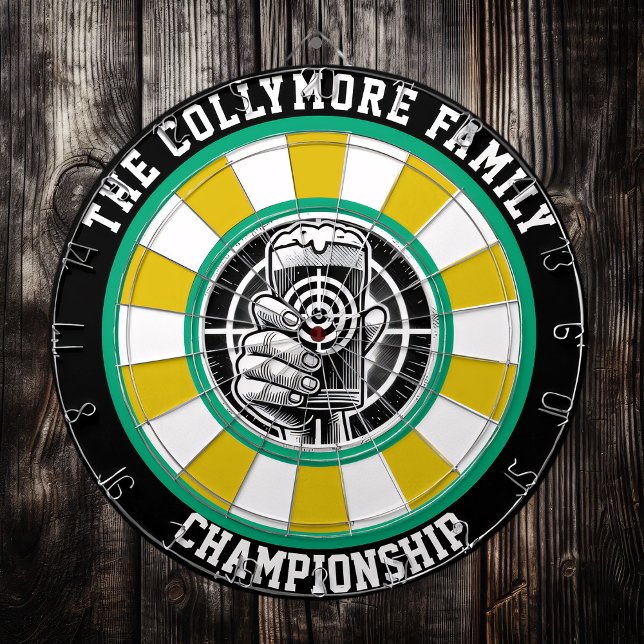 De Fléchettes Man Cave Beer Cible Design (Créateur téléchargé)