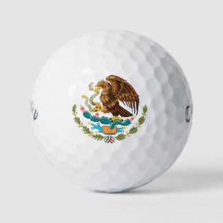 De Golf Tenochtitlan Manteau mexicain d'armoiries balles d
