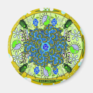 DE "INSECTE AIMANT DE MANDALA"