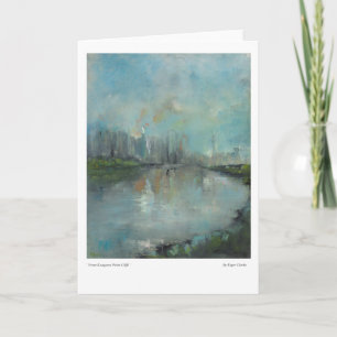 De Kangaroo Point Cliffs Carte de voeux pliée