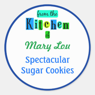 De la cuisine de Blue Green Baking Stickers