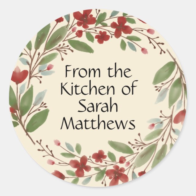 De la cuisine des autocollants (Devant)