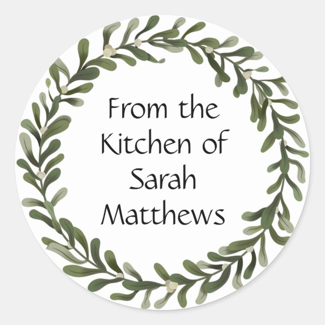 De la cuisine des autocollants (Devant)