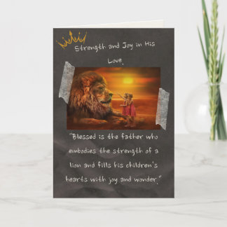 De la fille à papa, carte de Fête des pères 5" x 7