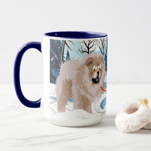 DE L'AUTRE CÔTÉ DE LA RIVIÈRE Mug Fawn/Cinnamon Ch