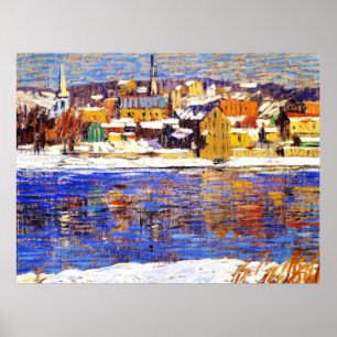 De l'autre côté du Delaware, tableau de Robert Spe