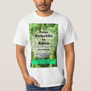 De l'écocide à la T-shirt en coton Eden pour homme