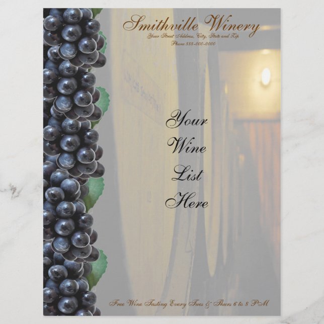 De Lettre Avec Motif En-tête (Devant)