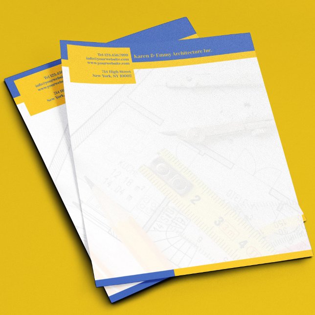 De Lettre En-tête d'architecture (Créateur téléchargé)