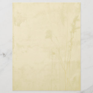 De Lettre En-tête papier Boho