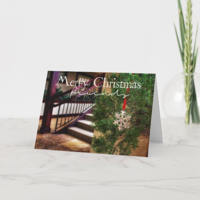 De ma maison à votre carte de Noël (Devant)