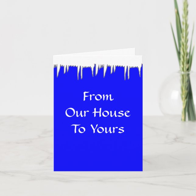 De notre Chambre au vôtre - cartes de voeux de (Devant)