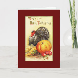 De Notre Famille À Votre Carte Thanksgiving