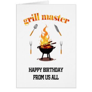 De nous Tous Grill Master Anniversaire