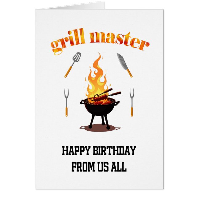 De nous Tous Grill Master Anniversaire (Devant)
