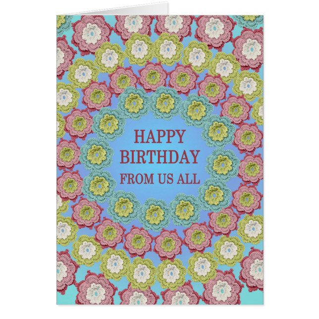 De Nous Toutes Fleurs Crochet Anniversaire (Devant)