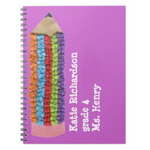 De nouveau au cadeau d'école - carnet de notes à