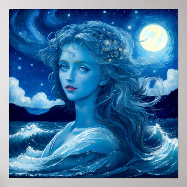 🌌 de nuit étoilée - affiche d'Imaginaire de la dé (Devant)