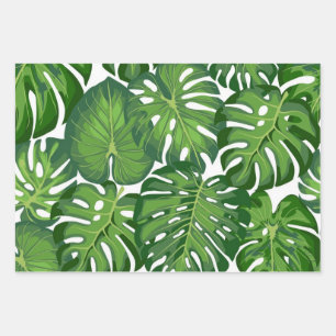 De Papier Cadeau motif feuille