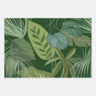 De Papier Cadeau motif feuille