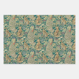 De Papier Cadeau Papiers cadeaux "Forest" Feuille plate par Morris