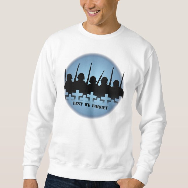 De peur que nous oubliions le sweatshirt d'hommage (Devant)