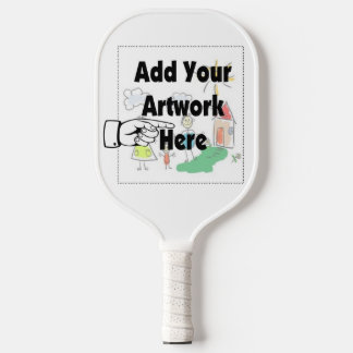 De Pickleball Ajoutez votre art, photo ou logo sur la raquette d