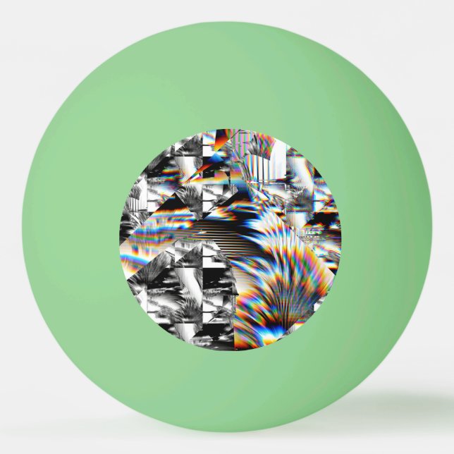 De Ping Pong Balle à bascule arc-en-ciel (Devant)