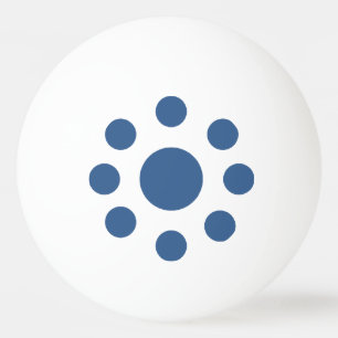 De Ping Pong Balle ping-pong blanc/bleu New Design FRANCE