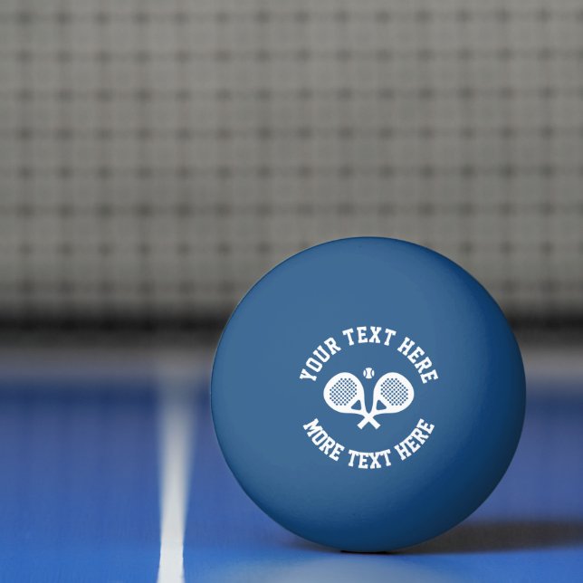 De Ping Pong Padel logo sportif ping-pong balle (Filet)