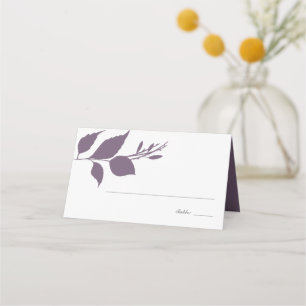 De Placement Boho Purple Folift Mariage Carte Place